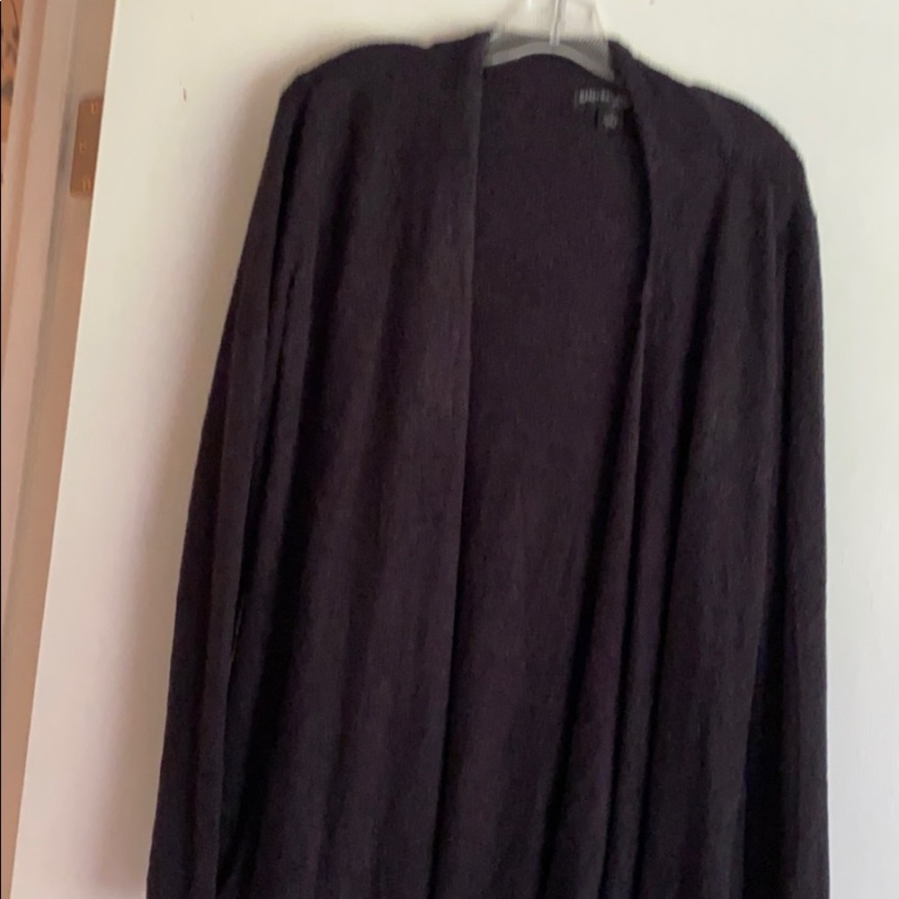 VERY SOFT black cardigan